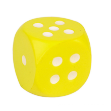 PU dice stress ball toy ball funny ball